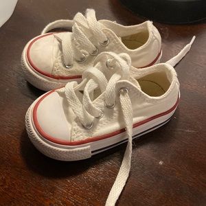 Baby White Converse
